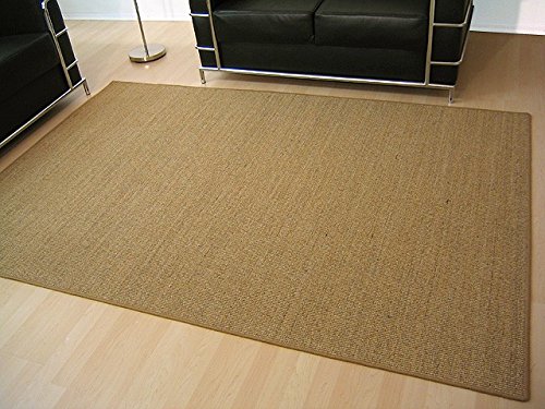 Sisal Natur Teppich Astra Nuss in 22 Größen