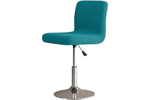 RTSFKFS Swivel Bar Stool Covers with Backs,Stretch Bar Stool Covers set of 2 4 6 8 pack Bar Height Dining Chair Covers,Barstool Chair Covers for Home Kitchen Dining Room Pub Counter ( Color : #10 , Size : 2pc