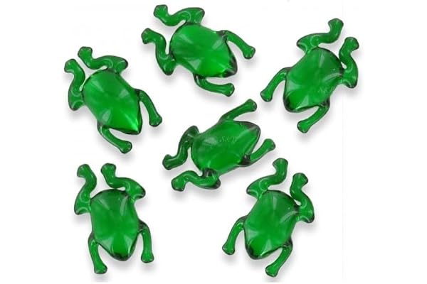 10 Perles de Bain Animaux (Grenouille Pomme)