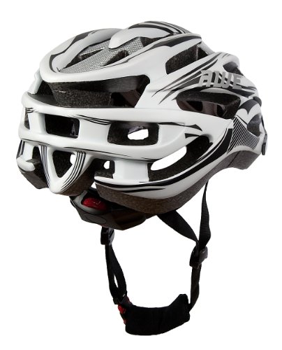 AWE® AeroStealth™ Kohlenstoff In-Mould-Fahrrad Helm schwarz/weiss 58-61cm - 3
