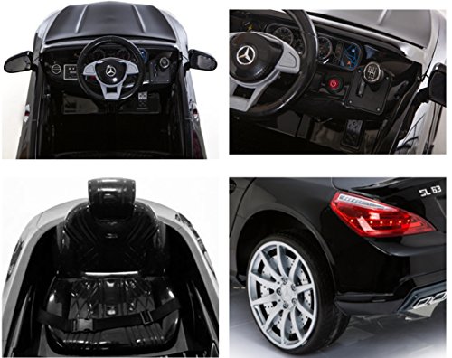 simron Mercedes-Benz SL-63 AMG Cabriolet Ride-On 12V Elektro Kinderauto Kinderfahrzeug Kinder Elektroauto