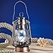 Price comparison product image Lunartec LED lantern: dimmable LED hurricane lantern, oil lamp design, bronze, 42lm, 30 watt