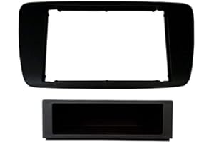 Autoleads FP-18-04/ MB Car Audio Single DIN Facia Adaptor for Seat Ibiza - Metallic Black