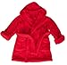 Produktbild m.Lyra Kinder Kuscheliger Jungen und Mädchen Bademantel mit Kapuze Rot (104)