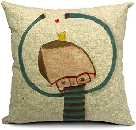 Jtartstore jacquard woven belgian tapestry cushion boston terrier french bulldog sailor dog design pillowcase with zippered 18 x 18 inches