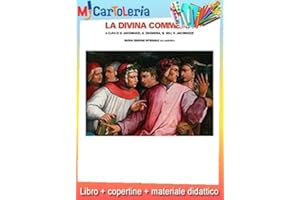 REBILLO DIVINA COMMEDIA (LA) - NUOVA EDIZIONE INTEGRALE CON AUDIOLIBRO (9788805078721) + copertine + Il tuo libro scolastico copertinato con articoli di cartoleria per la scuola