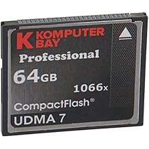 Komputerbay Professional - Memoria Compact Flash de 64 GB (udma 7, 1066x), negro