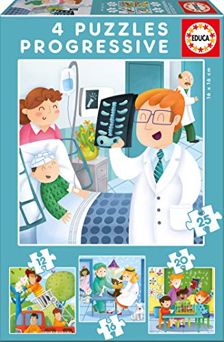 Educa Borrás- Personajes fántasticos Puzzles (17146)