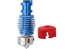 POLISI3D Up to 500℃ All Metal Dragonfly HOTEND BMO Bimetal Heatbreak Plated Copper Block Nozzle Compatible with V6 Hotend Prusa i3 MK3 MK3S DDB Titan Extruder 3D Printer (BM0)