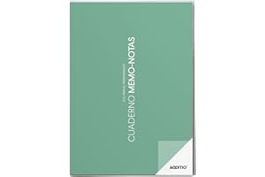 ADDITIO - Cuaderno Memo-Notas para el profesorado | Evaluación continua | Diario de clases | Tamaño A4 | Español | Verde