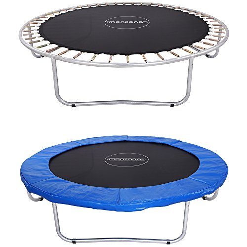 Trampolin Kindertrampolin Garten Set 244 cm + Netz Plane Zubehör TÜV SÜD GS - 3