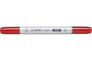 COPIC Ciao R27, Cadmium Red, Twin Marker avec une pointe moyenne et une pointe brush