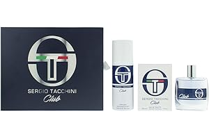 Sergio Tacchini Club Eau De Toilette 50Ml & Perfumed Deodorant Spray 150Ml Set