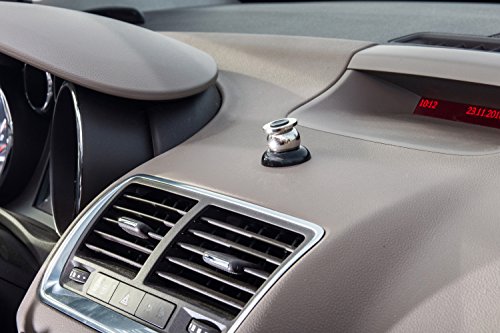 Ideale elegante universal Handyhalterung für Ihr Auto, befestigen Sie Ihr Smartphone, Tablet, Navi mit Hilfe der Magnethalterung auf Ihr Kfz Armaturenbrett. Geeignet für Iphone oder Samsung Galaxy Geräte, sowie Ipad und alle anderen - 5