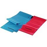 HUDORA Fitness-Band Set 2 Stück - Gymnastik-Band elastisch - 64148