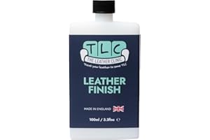The Leather Clinic Leather Finish Sealant | Scratch Resistant, Waterproof Top Coat for Furniture, Sofas, Car Seats & More (Satin, 100ml)