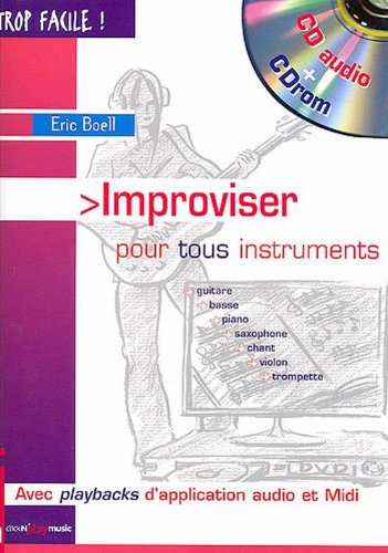 Trop Facile Improviser CD + CD ROM PC/Mac