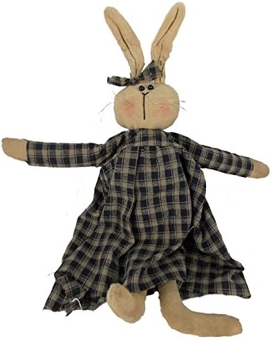Craft Outlet Inc 13" Periwinkle Bunny Rabbit Figurine, Multi