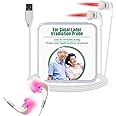 KRRHUEO Luhaka Infrapeace Red Light Therapy Earplugs, Red Light Therapy Earplugs, Tinnitus Relief Device, Tinnitus Relief Ear Plugs, Tinnitus Ear Laser Therapy Earplug (White)