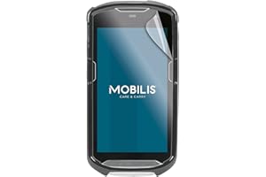 Mobilis Pellicola Protettiva Antiurto IK06 per Terminale Zebra TC21 - TC26, Ultraresistente, Facile da Installare Senza Bolle d'Aria, Transparente