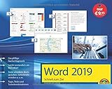 Word 2019 Schnell zum Ziel. Alles auf einen Blick - Word 2019 optimal nuten. Komplett in Farbe. Für Einstiger und Umsteiger im praktischen Querformat by 