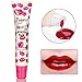 NANI Magic Long Lasting Waterproof Lipstick Peel Off Mask Tint TATTOO Lip Gloss Cherry Red