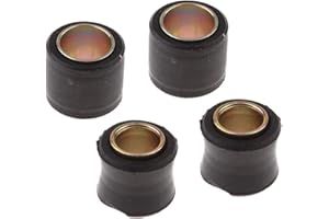 H HILABEE 4 Pcs. Motorrad Gummibuchsen Dämpferbuchsen, 12/ 14mm Größe