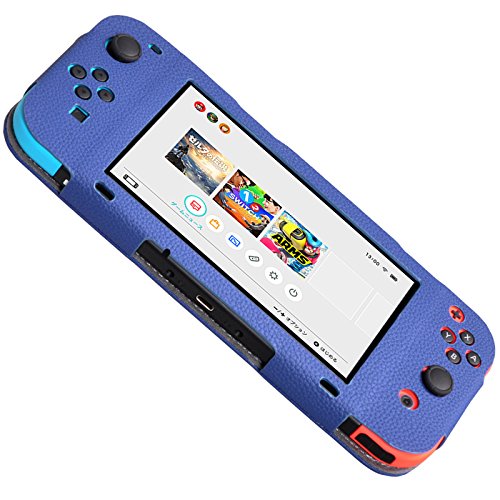 Preisvergleich Produktbild Nintendo Switch Case, Supremery Hülle Kunstleder Body Tasche in Lila