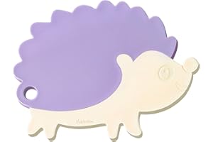 Kibbidea Petites planche a decouper pour enfants, mignon, planche à decouper plastique, antibactérienne, Planche à découper de cuisine, Fruit, légume