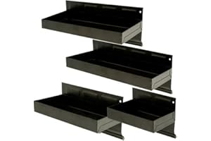 Silverline 868873 - Set di 4 vassoi magnetici per Attrezzi