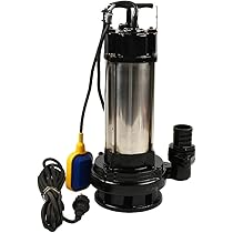 Pompa Per Acque Scure BSD Con Trituratore - 550W, Portata 17000L/h, Prevalenza 8m, Per Acque Reflue E Emergenze - Foto 7