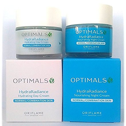 ORIFLAME Optimals Hydra Radiance Day Cream + Night Cream For Normal/Combination Skin Buy ORIFLAME Optimals Hydra Radiance Day Cream + Night Cream For Normal/Combination Skin from Amazon.in!