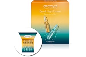 ‎ARCAYA arcaya Day & Night Express Ampoule Set | 10 x 2 ml Intensive Care for Day & Night | 5 x Beauty Express | 5 x Beauty Sleep | 10 Day Treatment for Fresh, Smooth & Regenerated Skin