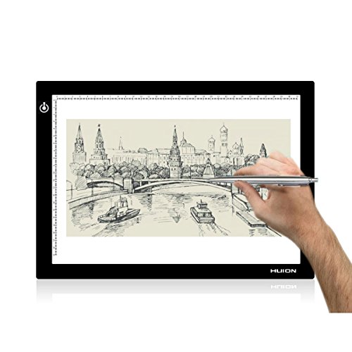 Huion L4S Ultra Dünn Einstellbare Helligkeit LED Handwerk Tracing Animations Tattoo Quilting Leuchttisch mit USB-Kabel