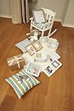 Baby Art Double Print Frame – Bilderrahmen für Foto, Hand- und Fußabdruck - 3