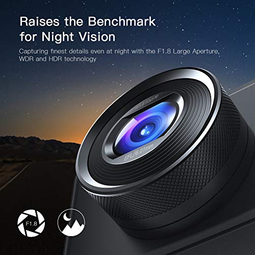 APEMAN Dashcam 1080P Full HD DVR Autokamera 3 Zoll LCD-Bildschirm 170 ° Weitwinkel, G-Sensor, WDR, Parkmonitor, Loop-Aufnahme, Bewegungserkennung - 4