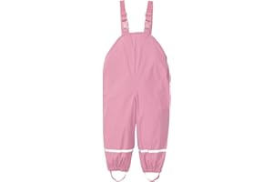 pvucpot Mantella Pioggia Bambina Pantaloni Impermeabili Per Bimba Bimbo Unisex Pu Pantaloni Da Pioggia Antivento E Impermeabili Da Esterno Per