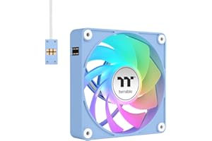 Thermaltake CT120 EX Reverse ARGB | Hydrangea Blue | 3 Fan Pack