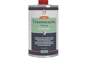RESINPAL Trennwachs (flüssig) - Trennmittel für Epoxidharz und Polyesterharz | 500 ml Trennmittel Formentrennmittel für die GFK-Verarbeitung | Besonders Geeignet für geschlossenporige Oberflächen |