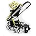 Baby Travel Stroller Pram Three Wheeler Buggy Board Kiddie Kiddy Board For Cosatto Giggle Black