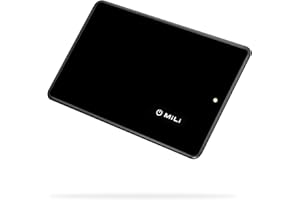 MiLi MiCard Wireless Rechargeable Bluetooth Wallet Tracker Works with Apple Find My (iOS Only), Item Finder Compatible with Passport Book, IP65 Water Resistant, Credit Card Size