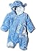 Pumpkin Patch  Fur All in One Footies, Blue (Periwinkle), 0-3 Months