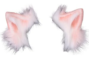 VIGVAN Kawaii opaska do włosów z lisiem kocimi uszami, szpilka do włosów