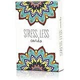 Stress Less Cards - 50 Inspirational Mindfulness &amp; Meditation Exercises | Helps Relieve Stress, Anxiety | Natural Relaxation, Insomnia &amp; Sleep Aid
