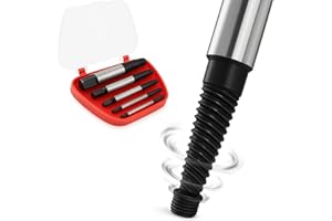 PAYMALI Schraubenausdreher Set Linksausdreher Schrauben Ausdreher Satz 5 tlg M3-M18