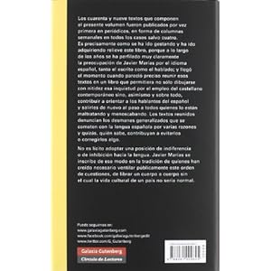 Lección pasada de moda (Ensayo)