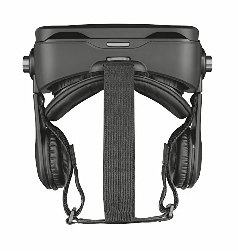 Trust Urban Exora Visore VR universali con Cuffie Integrate, per Smartphone, Nero