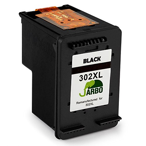 JARBO Remanufacturado HP 302 XL Cartuchos de tinta  1 Negro  1 tricolor  Compatiable con HP DeskJet 1110 1115 2130 2132 3630 3632 3633 3635 HP OfficeJet 3830 3831 3832 4651 4652 4654 HP Envy 4520 4521 4522 4526 4527 4528