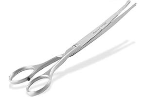 INSTRUMENTENRW Ciseaux de toilettage de Solingen pour chiens et chats - Fabriqués en Allemagne - Acier inoxydable avec lame tranchante pour couper le poil des animaux 16,5 cm