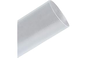 Othmro 1pc Heat Shrink Tubing, 2.5mm ID Shrink Tube Electric Insulation Tube, 2:1 Ratio Heat Shrink Sleeving Cable Protector—Transparent (Length: 5m)
